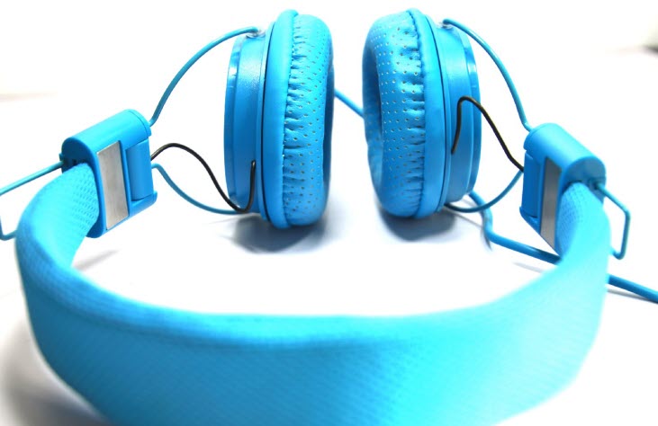 DKT Eduline BL Hoofdtelefoon blauw opvouwbaar met zachte oorschelpen DKT-KT898BL -5